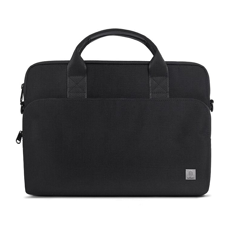 фото Сумка для ноутбука wiwu alpha double layer laptop bag 15,4" black каркам