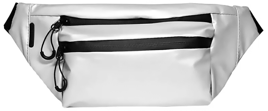 фото Сумка на пояс xiaomi freetie multifunctional sports leisure waist bag silver (м51013)
