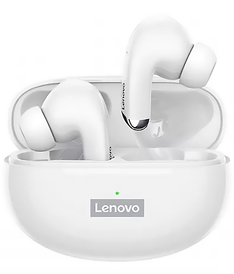 Lenovo LP5 Live Pods TWS White КАРКАМ