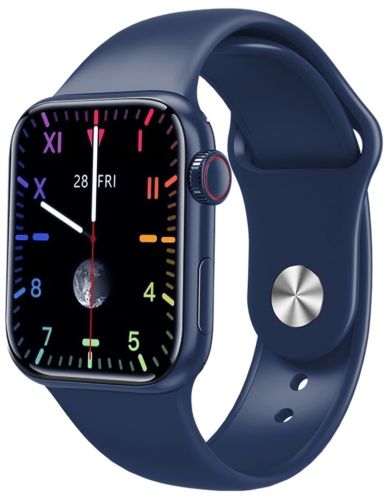 фото Умные часы wearfit x22 pro blue smart watch w&o
