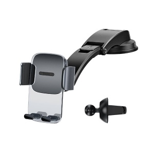 фото Держатель для телефона baseus easy control clamp car mount holder black (suyk000001)