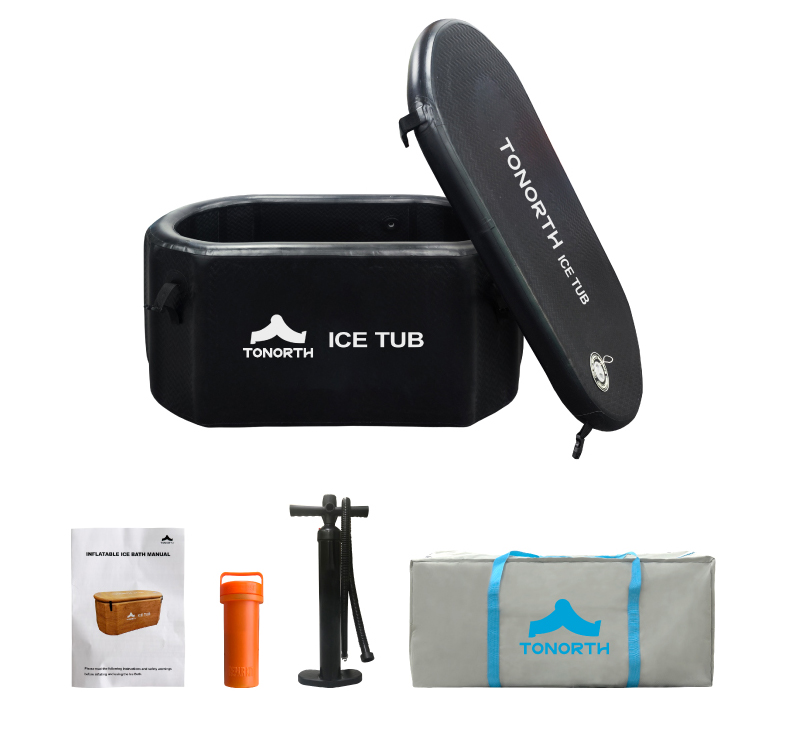 Купить Tonorth Inflatable Ice Tub 136x76x62cm 460L (TS-HCP03) Black