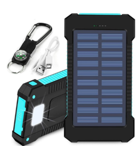 Внешний аккумулятор с солнечной батареей CARCAM SOLAR POWER BANK ET-01 CARCAM - фото 1