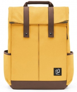 Рюкзак Xiaomi Ninetygo 90 Fun College Leisure Backpack Yellow рюкзак ninetygo tiny lightweight casual backpack синий