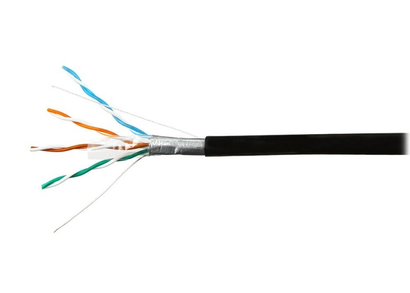 Наружный кабель витая пара SkyNet Standart FTP 4x2x0,48 кат.5e 305м КАРКАМ