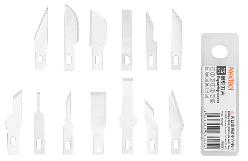 Набор лезвий Xiaomi NexTool Carving Replacement Blades for Pocket Tool E1 NE20287A (NE20289) набор для регулировки тнвд bosch ve на vw audi car tool