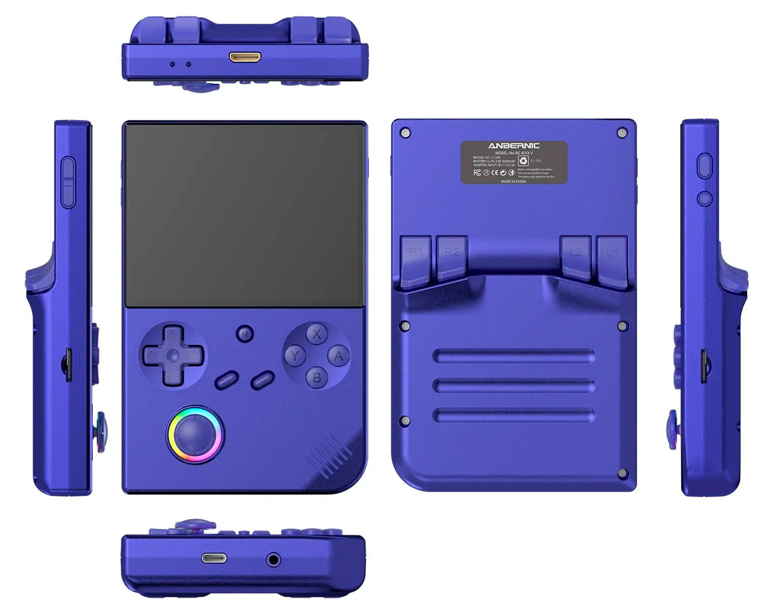 Купить Anbernic Portable Game Console RG40XXV Blue