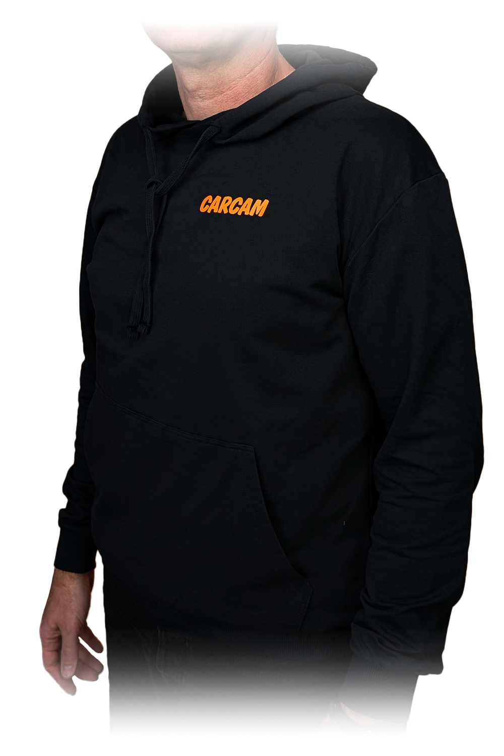 Купить Carcam Худи c капюшоном чёрное L