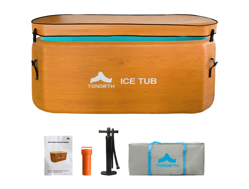 Купить Tonorth Inflatable Ice Tub 190x76x67cm 668L (TS-MCP04) Wood