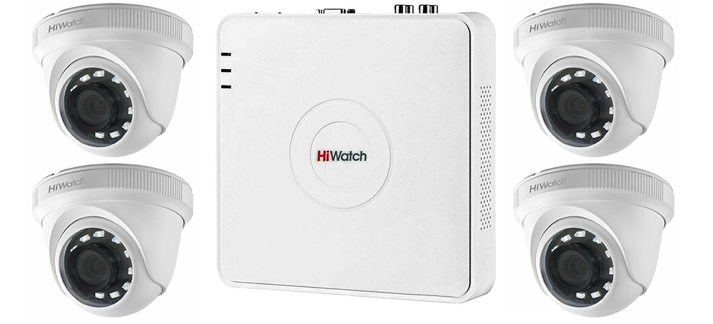Комплект видеонаблюдения HiWatch KIT 4N2D2