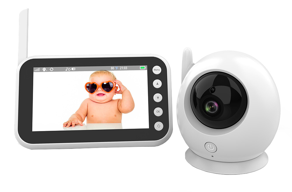 Видеоняня Xiaomi Baby Monitor Camera 2,4Ghz BMC100 видеоняня maman vb608