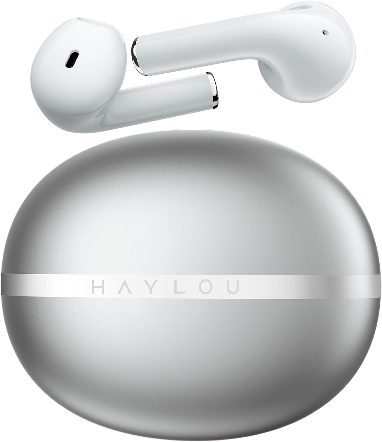 Беспроводные наушники Xiaomi Haylou X1 (2023) True Wireless Earbuds Silver Haylou - фото 1