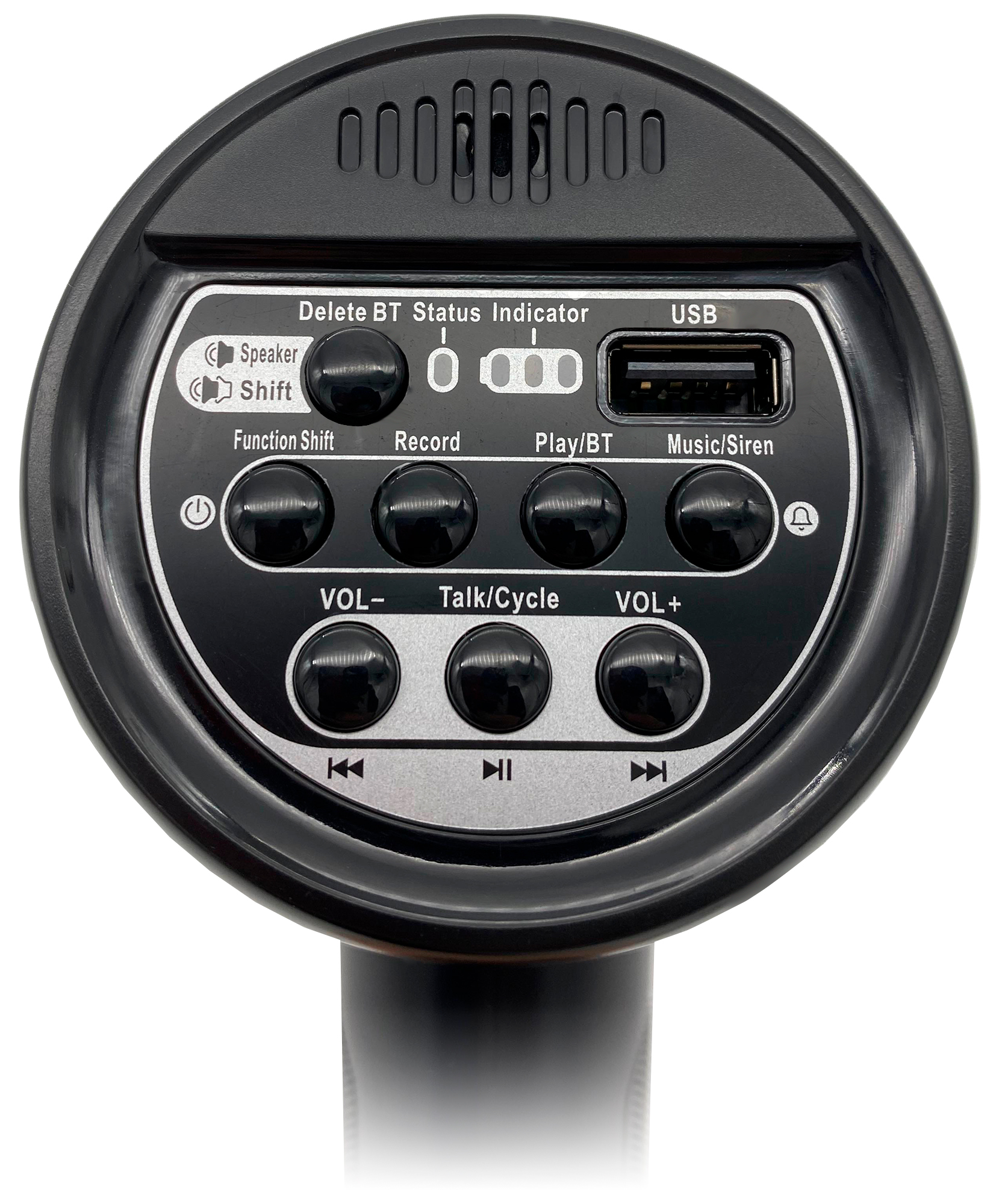 Купить Handheld Megaphone Talk/Rec/Play/Siren/Music/U disk/TF card/Bluetooth 30W 1800mAh (219)