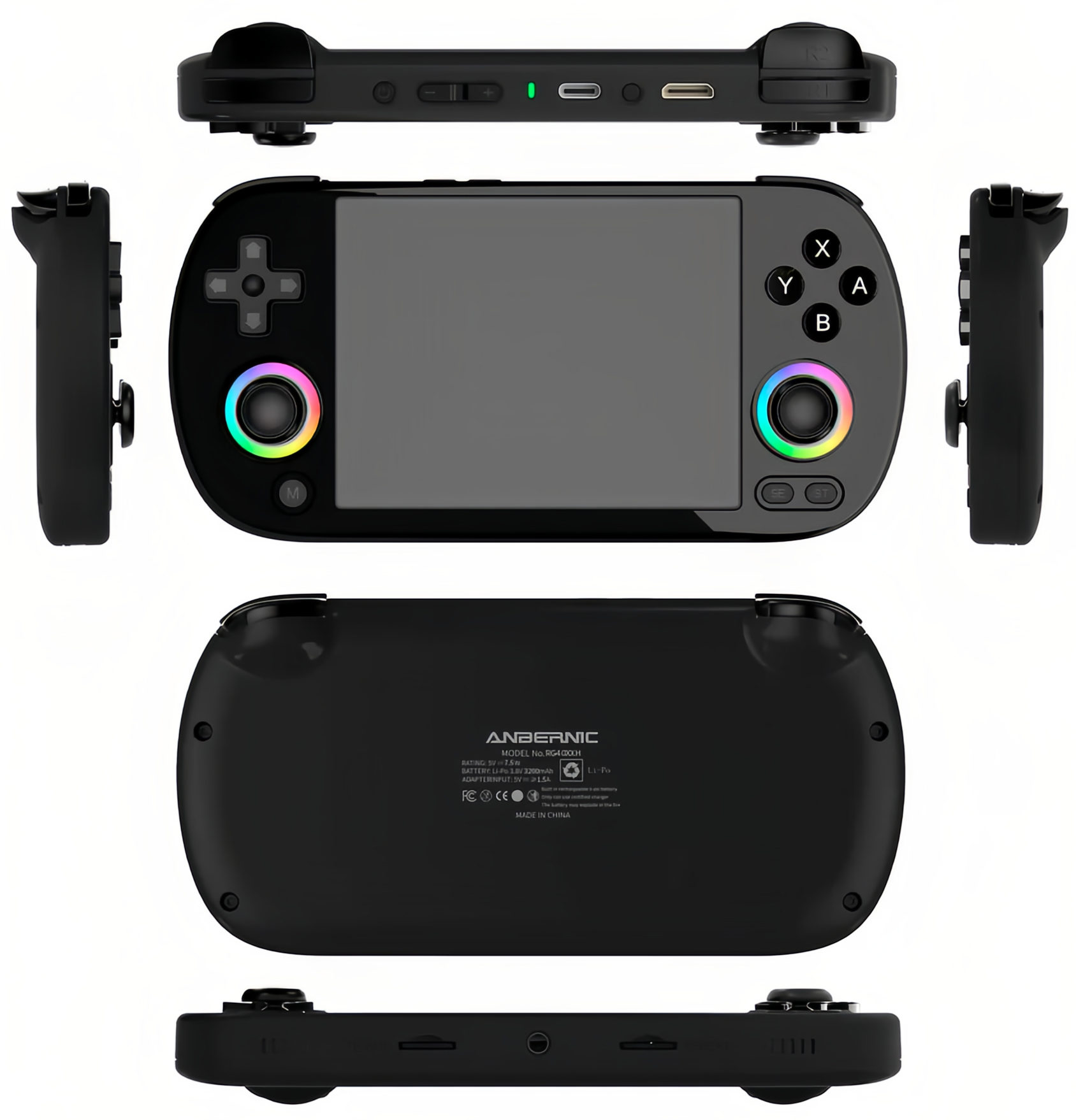 Купить Anbernic Portable Game Console RG40XXH Black