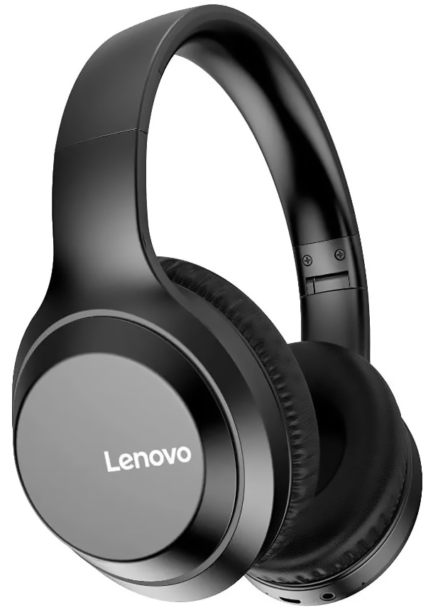 Lenovo HD100 Wireless Over Ear Headphone Black КАРКАМ - фото 1