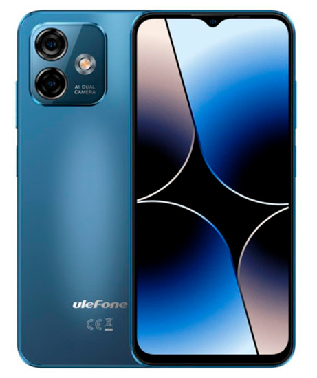 Смартфон Ulefone Note 16 Pro 8/128 Serenity Blue смартфон ulefone note 16 pro 8 128 serenity blue