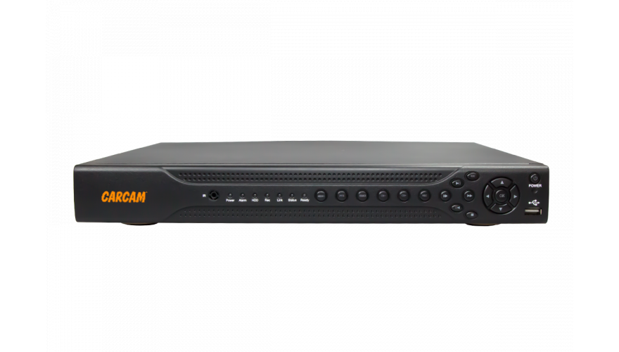 Гибридный видеорегистратор CARCAM AHD7216M для AHD и IP камер видеонаблюдения CARCAM