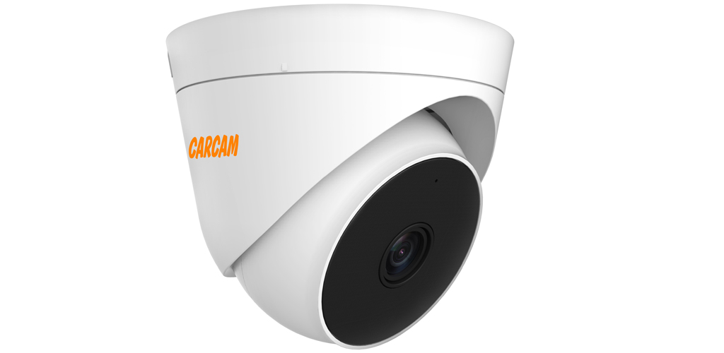 Купольная AHD-камера CARCAM 2MP Dome HD Camera 2075 поворотная ip камера carcam 2m ai tracking speed dome ip camera 2985