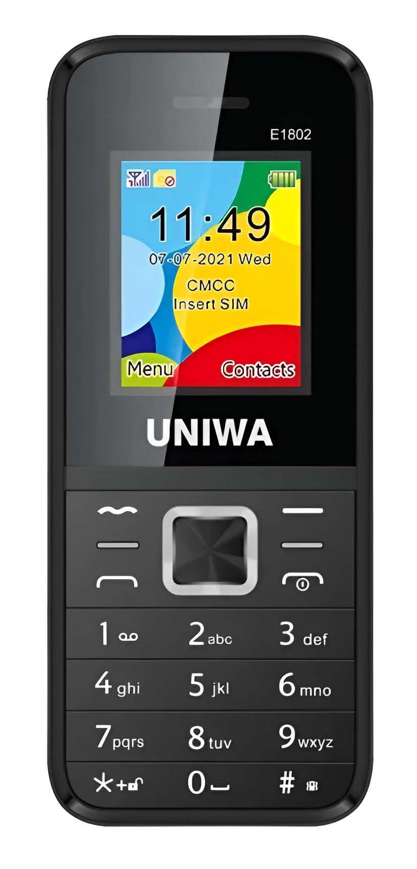 Мобильный телефон UNIWA E1802 Black мобильный телефон nokia