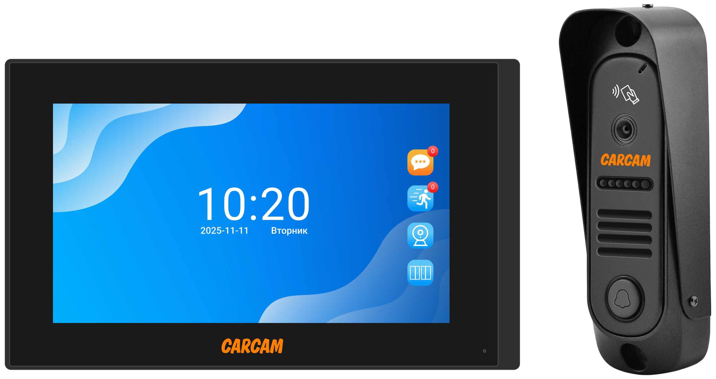 Купить CARCAM 7" AHD 4 Wire Video Intercom Kit With Tuya (CCJDS6M)