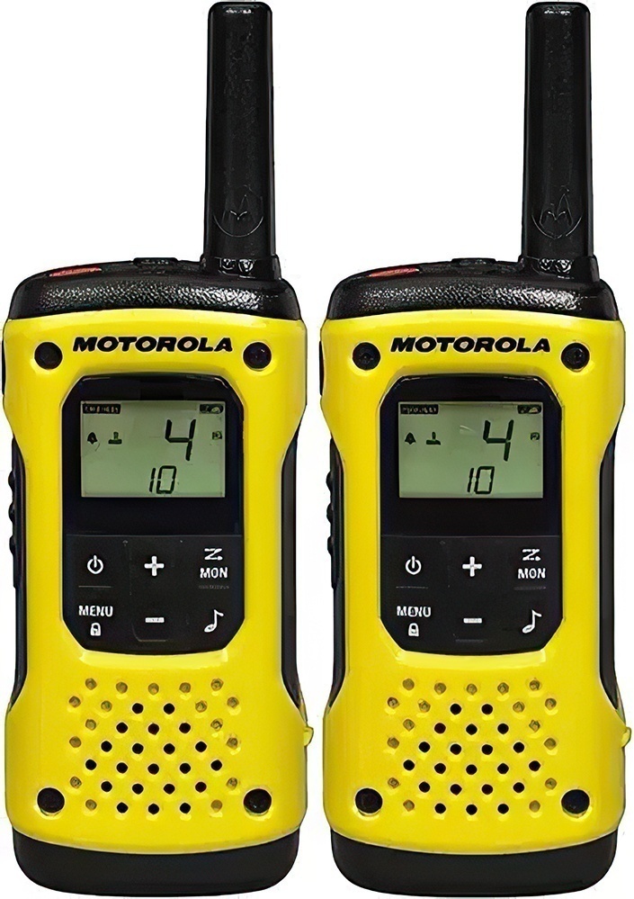 Комплект раций Motorola TLKR-T92 (2шт) КАРКАМ - фото 1