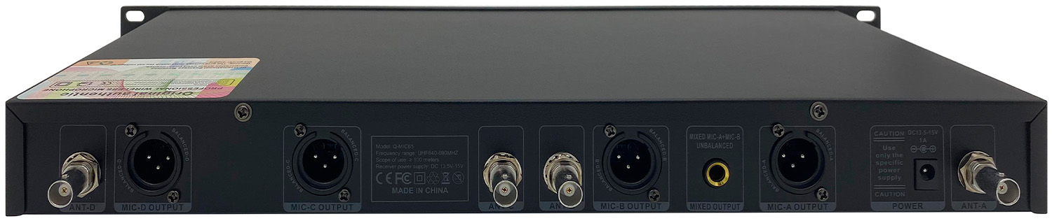 Купить Andowl Wireless Microphone Set 4pcs (Q-MIC65)