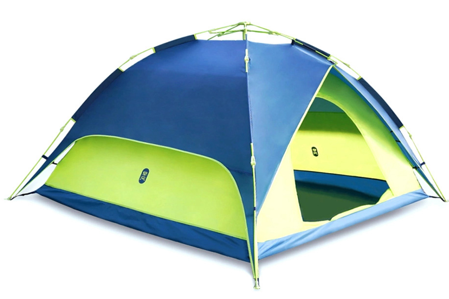 Xiaomi Early Wind 3 People Blue/Green 235*225*135cm (HW010401) КАРКАМ - фото 1