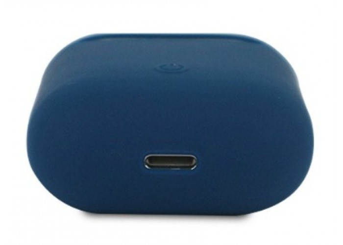 фото Чехол airpods silicon case - темно-синий каркам