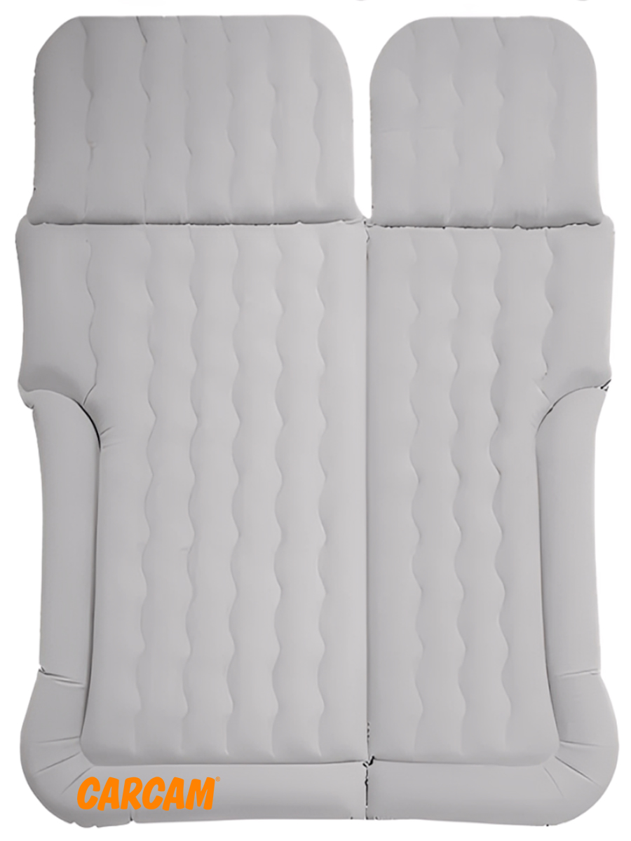 Купить CARCAM Inflatable Auto Airbed, Two Pillows, Auto Air Pump, Repair Kit, 175x155 cm. (CCMTE134) Gray