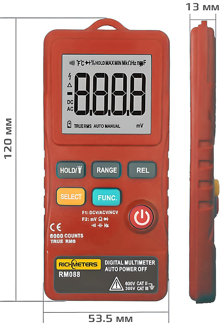 Купить RichMeters RM088 Red