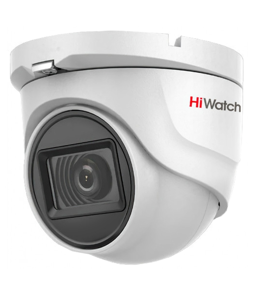 AHD камера видеонаблюдения HiWatch DS-T803(B) (2.8 mm) камера видеонаблюдения hiwatch ds t503a 3 6 mm