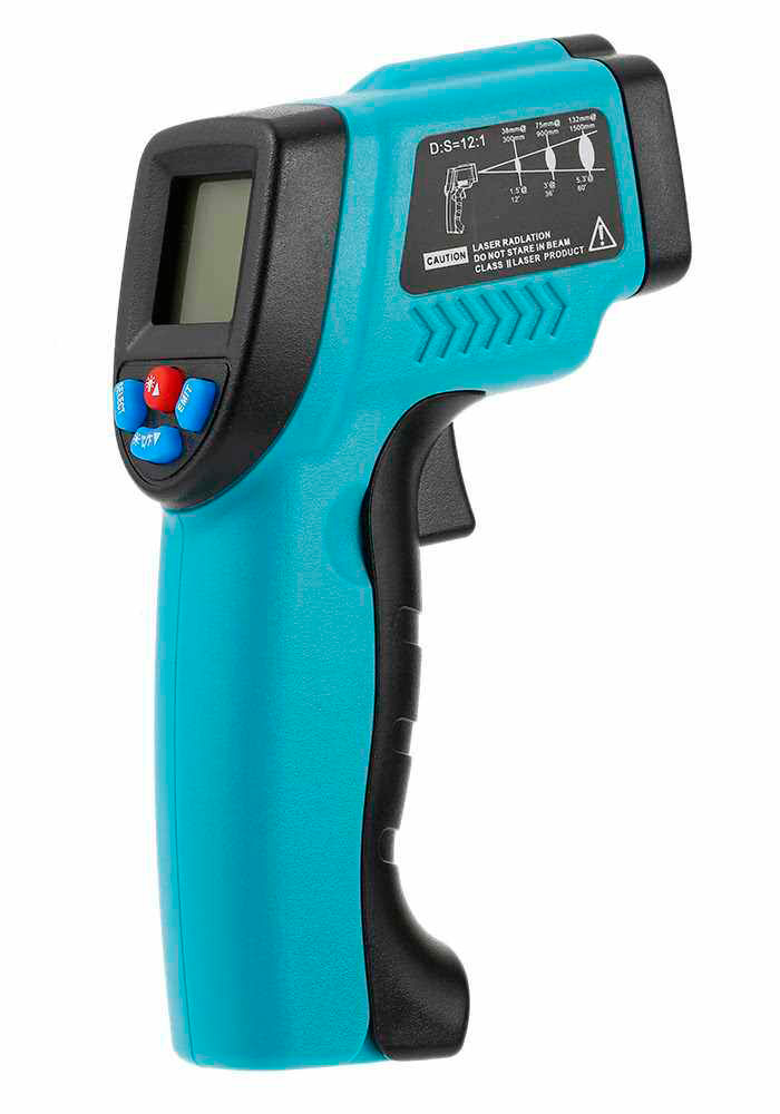 Инфракрасный термометр RichMeters GM550 Blue термометр инфракрасный b well wf 5000