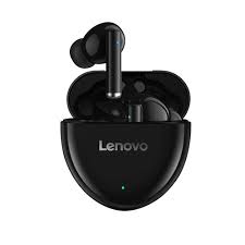 фото Беспроводные наушники lenovo ht06 true wireless earbuds black