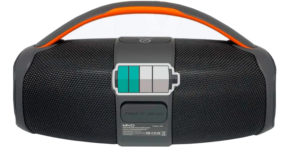 Портативная Bluetooth колонка Mivo M20 Black портативная колонка zimai mini speaker p60 bluetooth 5вт 1000 мач серебристый gun black 6921757125652