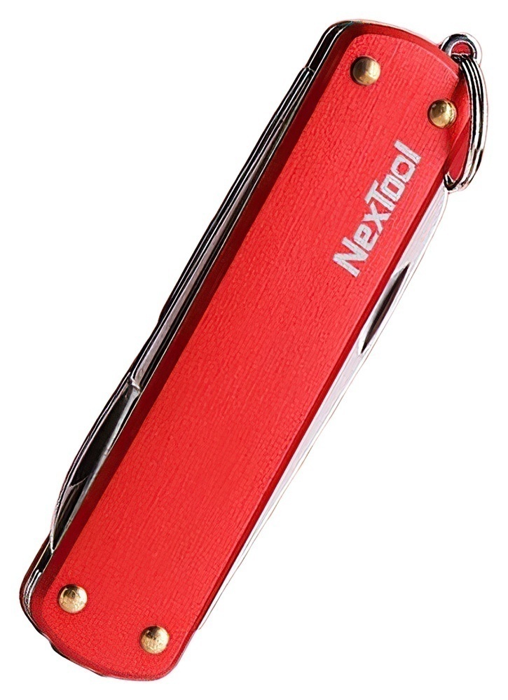 Нож-мультитул Xiaomi NexTool Multifunctional Knife Red (KT5026R/NE0142) подставка для ножей с уф стерилизацией и точилкой xiaomi qcooker multifunctional knife holder qxdjo01acm