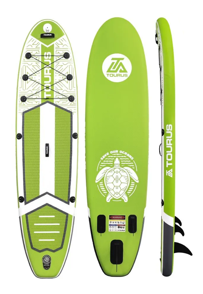 Сапборд Tourus Inflatable SUP Board 320×81.3×15cm Green, TS-NW001 about 15cm green
