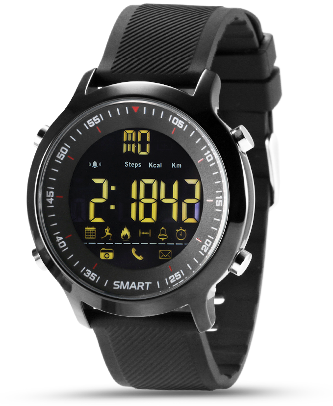 фото Часы carcam smart watch ex18 - black