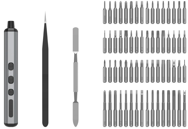 Купить Xiaomi Electric Screwdriver Set 68 in 1 (XMMTELE68IN1)