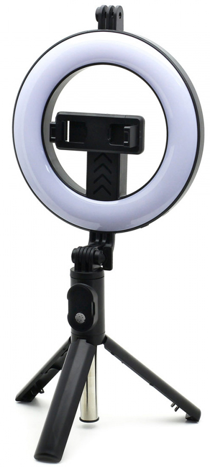 фото Кольцевая лампа selfie stick tripod bluetooth led p20d -