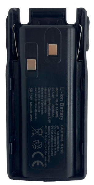 Аккумулятор для радиостанции Baofeng UV-82 (2000mAh) аккумулятор li pol 5 50 60мм 3pin 3 7v 2000mah