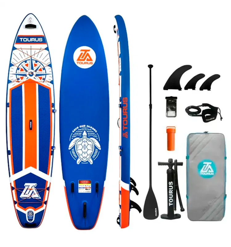 

Сапборд Tourus Inflatable SUP Board 350x83.8x15cm Blue, TS-CB01