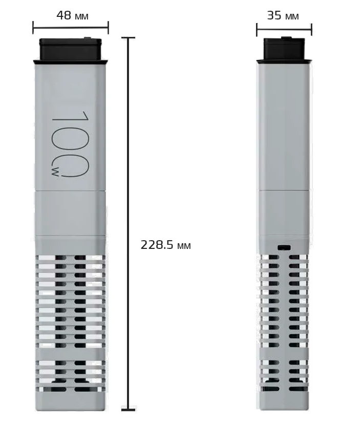 Купить Xiaomi Descriptive Geometry Smart Fish Tank Heater 100W (MYG100G2) 