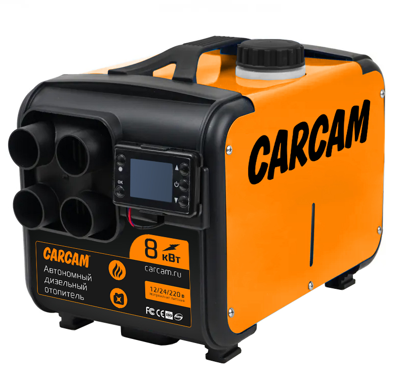 Купить CARCAM Diezel Heater 8KW 12/24/220 Plastic 4 Hole (ССDHP04)
