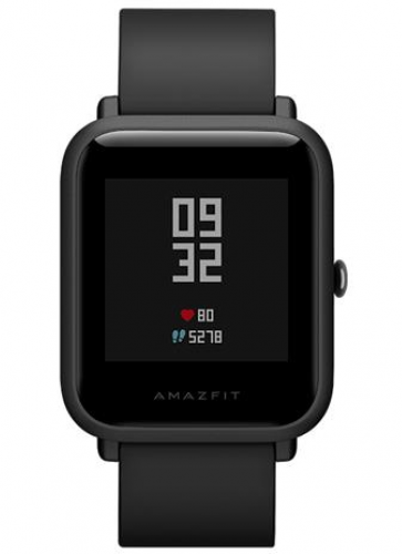 фото Часы amazfit bip black xiaomi