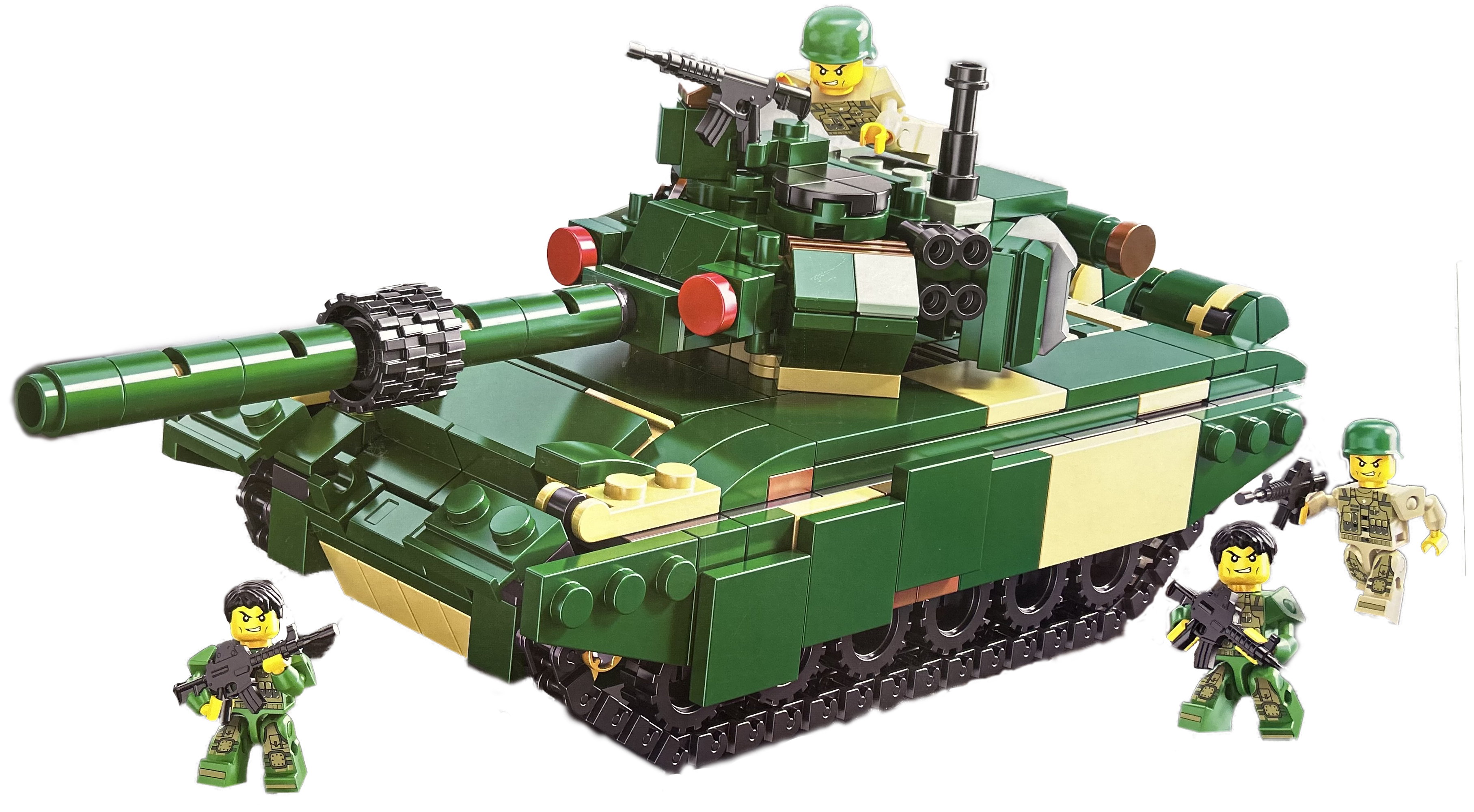 Конструктор Танк 90-II Tank (746 деталей) -