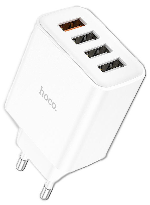 Зарядное устройство Hoco C102A 4USB 2.1A QC3.0 HOCO