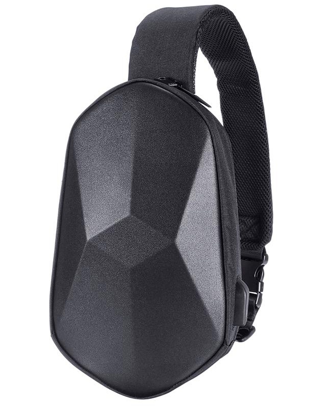 Xiaomi Tajezzo Beaborn Polyhedron Chest Bag Black (B-CPACK-0201) КАРКАМ