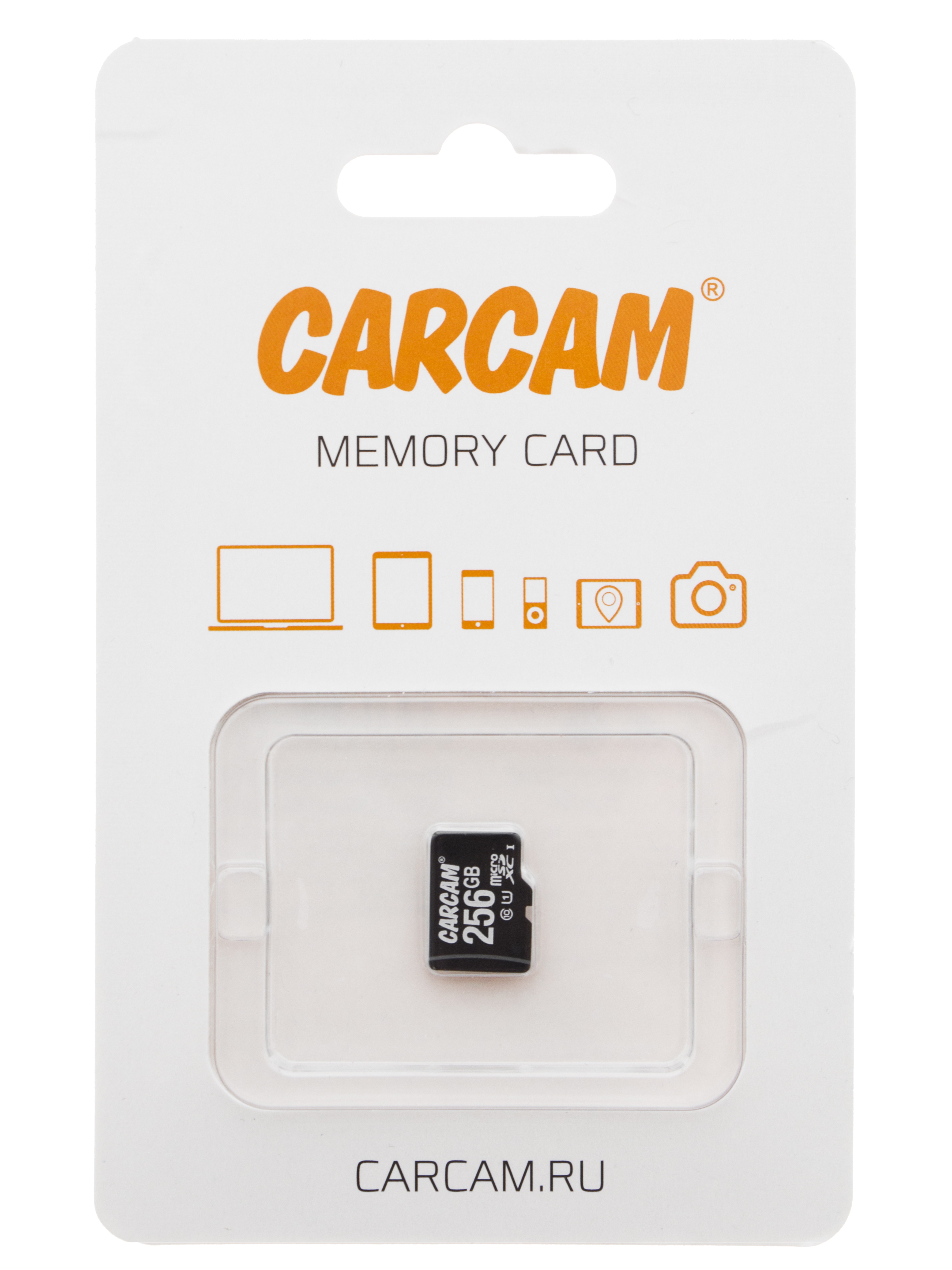 Карта памяти CARCAM microSDXC 256GB Class 10 CARCAM