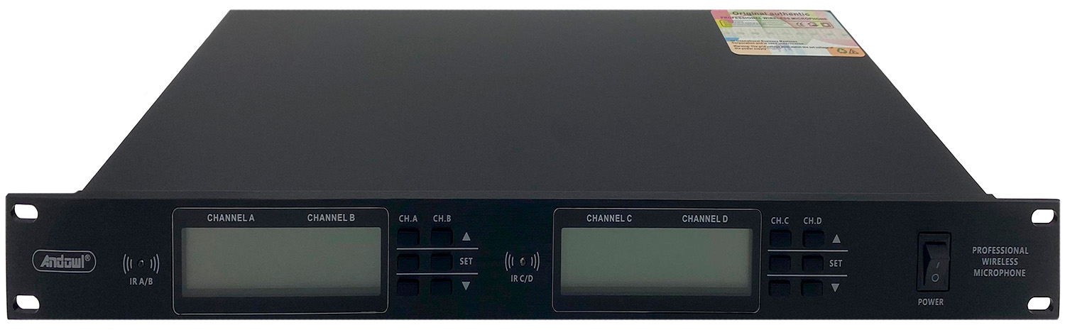 Купить Andowl Wireless Microphone Set 4pcs (Q-MIC65)