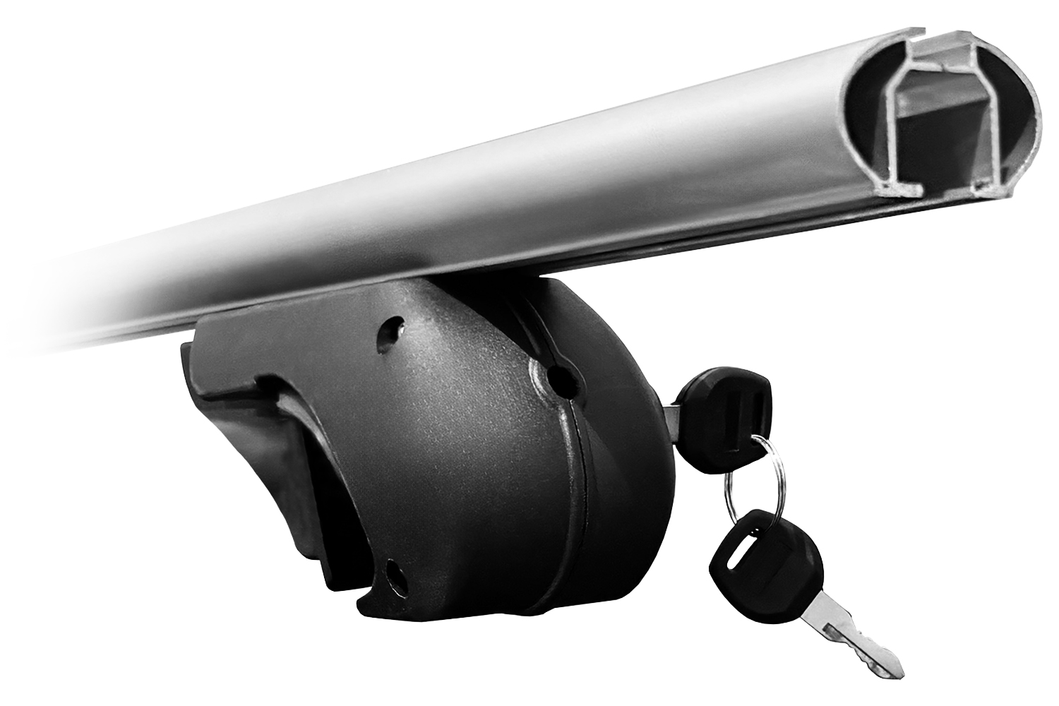 Купить Багажник на рейлинги CARCAM ROOF RAIL 1350 мм 3 поперечины (CC8706) Silver